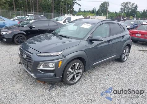 2019 Hyundai Kona Limited из США, поврежденный, VIN KM8K3CA51KU246249